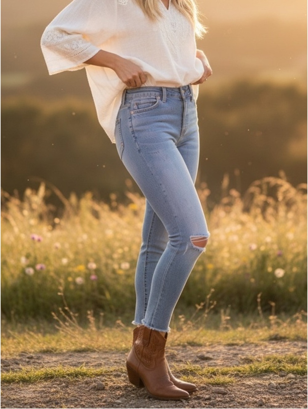 31 Pistola Audrey Mid-Rise Skinny Jeans in Radiate
